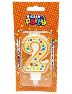 Dicasa Candelina Buon Compleanno - Numero 2